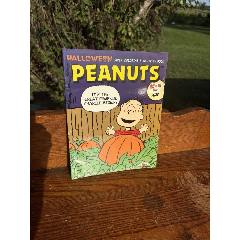 Peanuts Halloween Coloring Activity Book It's The Great Pumpkin 1990